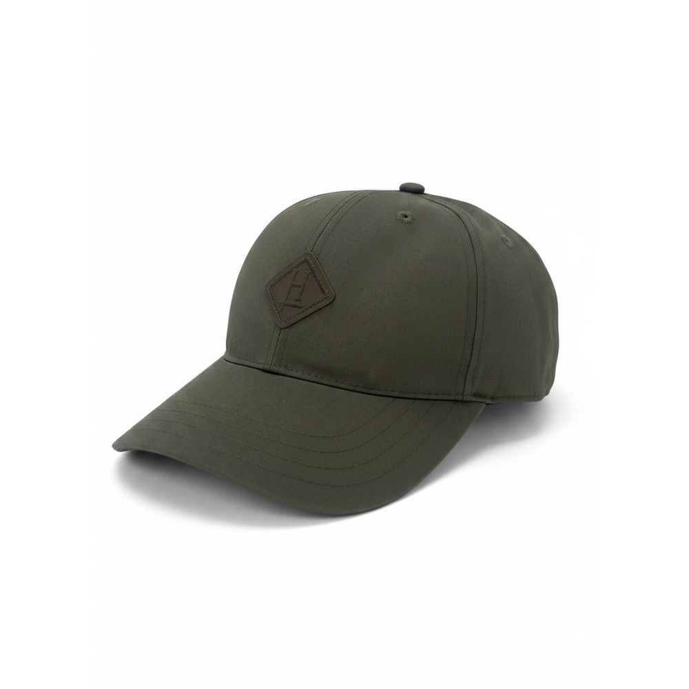 Herno Light Military Water-Repellent Cotton Gabardine Baseball Cap Size M